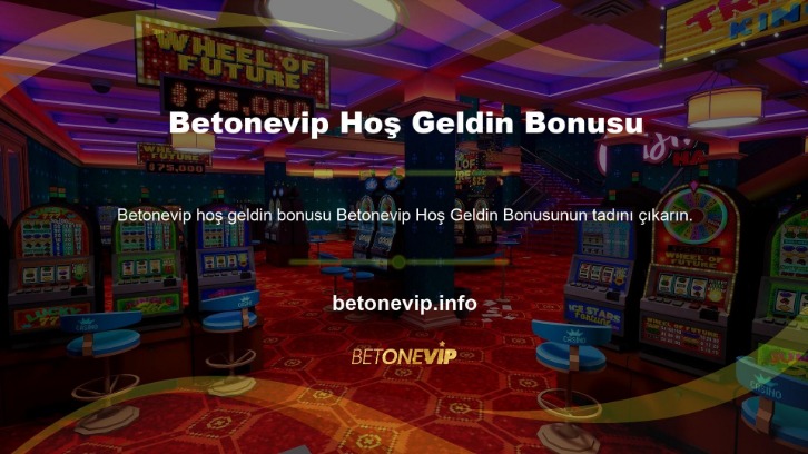 hoş geldin bonusu casino