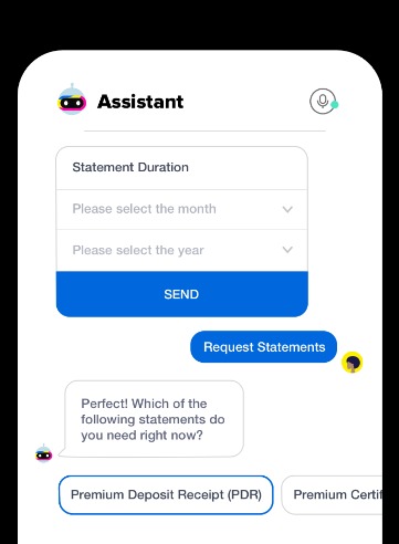 insurance chatbot conversation
