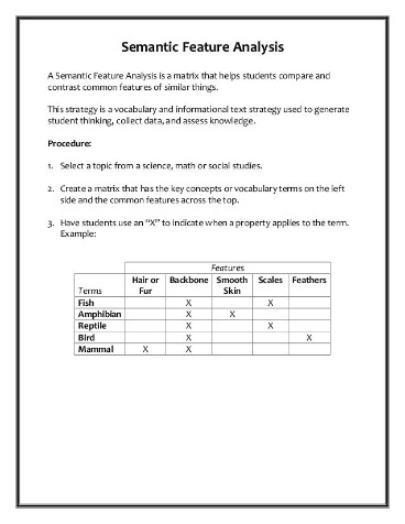 example of semantic analysis